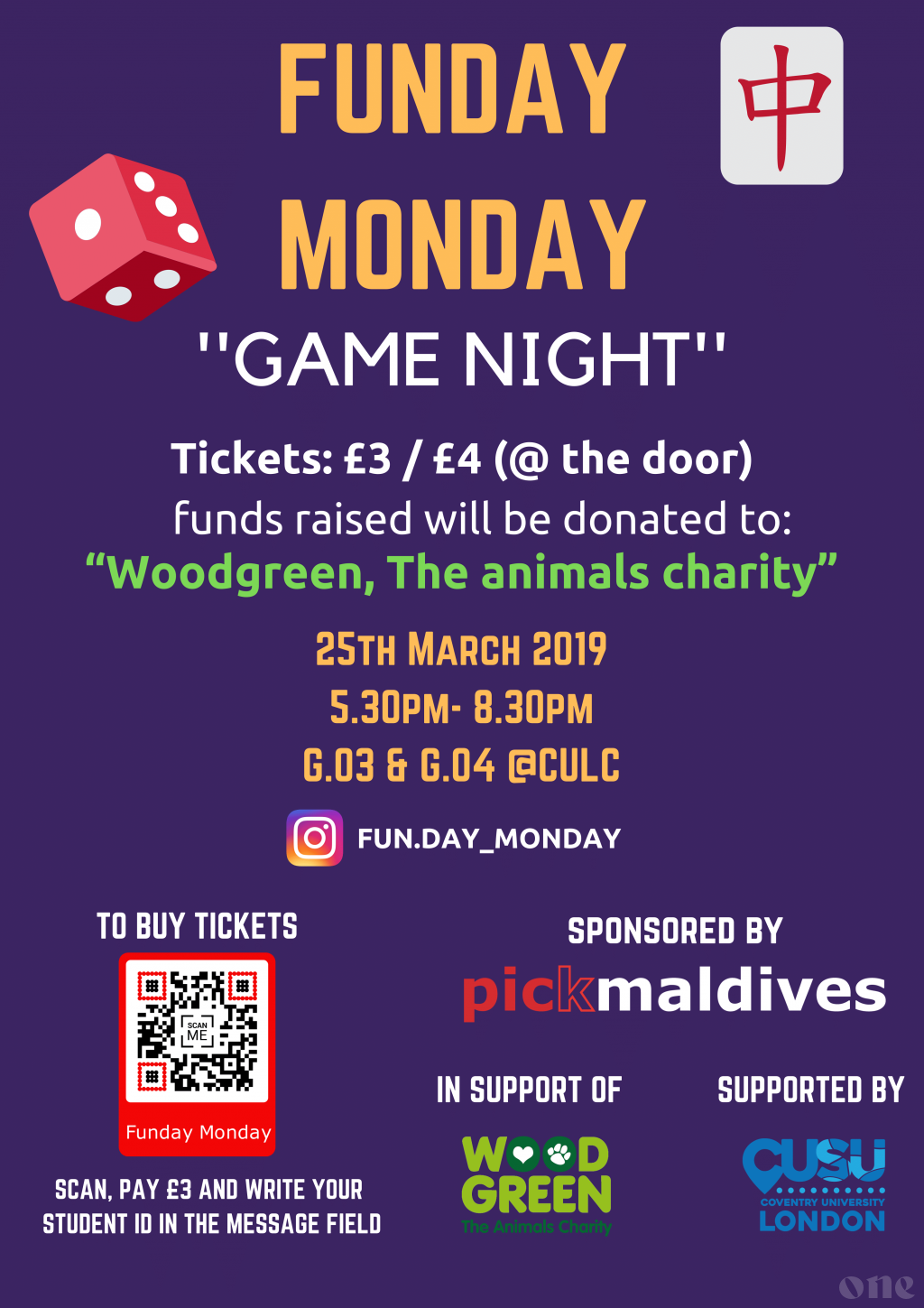 PICK MALDIVES sponsors 'Game Night' in London